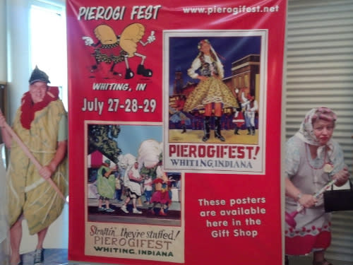 Pierogi Fest® Banner with Bushas Whiting Pierogi Fest® Banner with Bushas Whiting