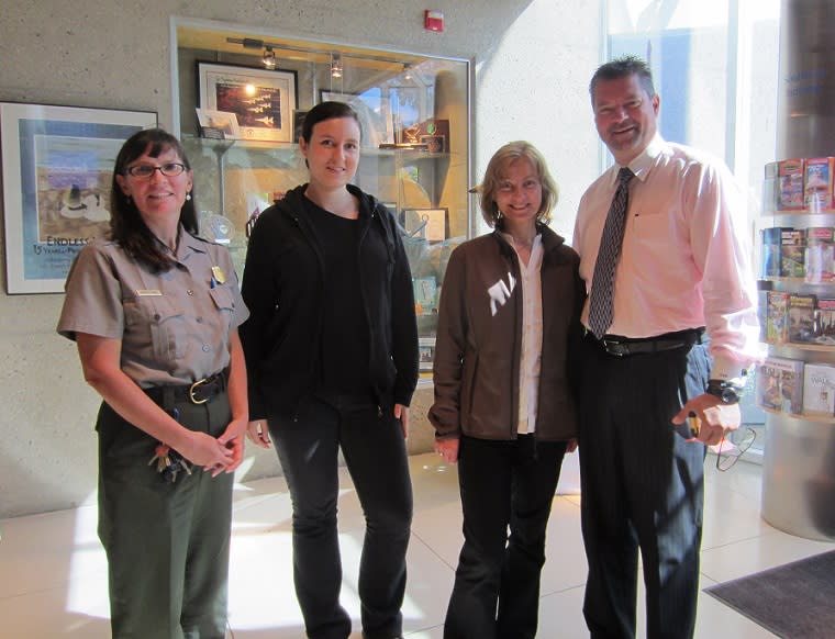 Polish National Park ambassadors meet with President/CEO of SSCVA