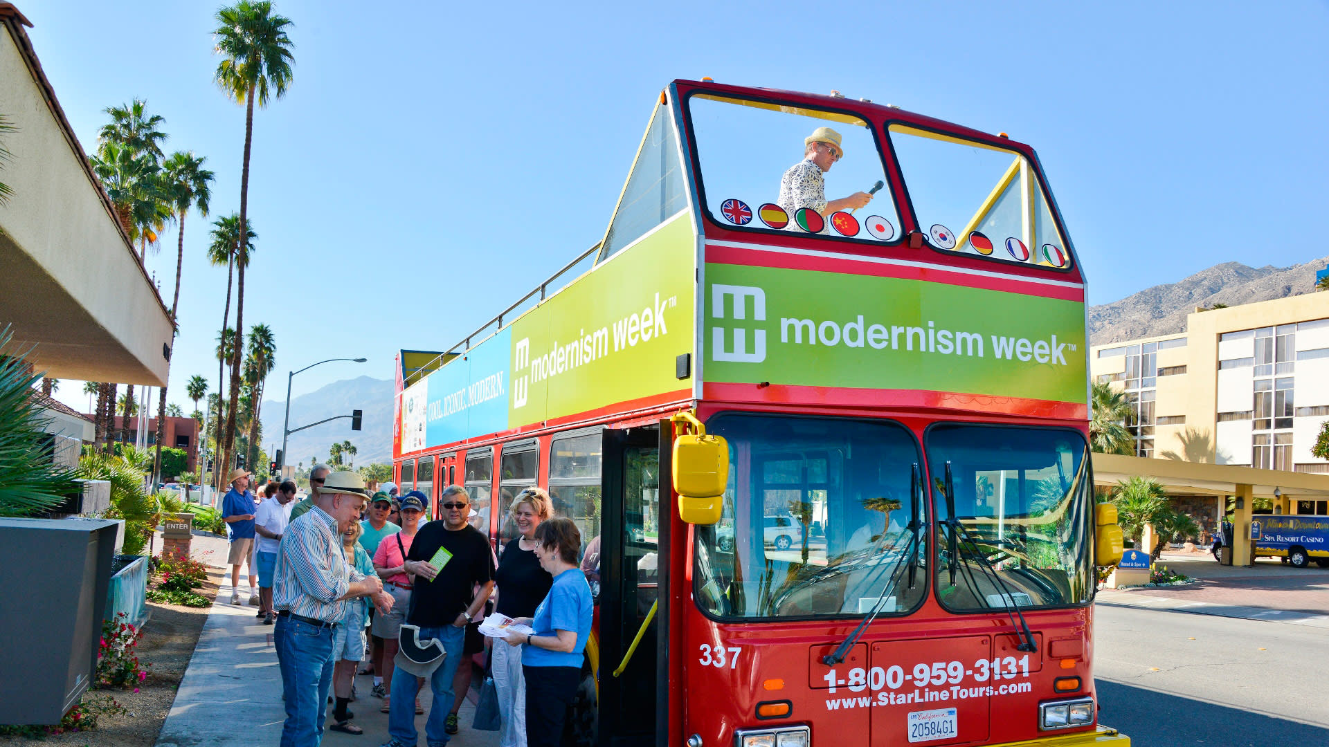 modernism week bus