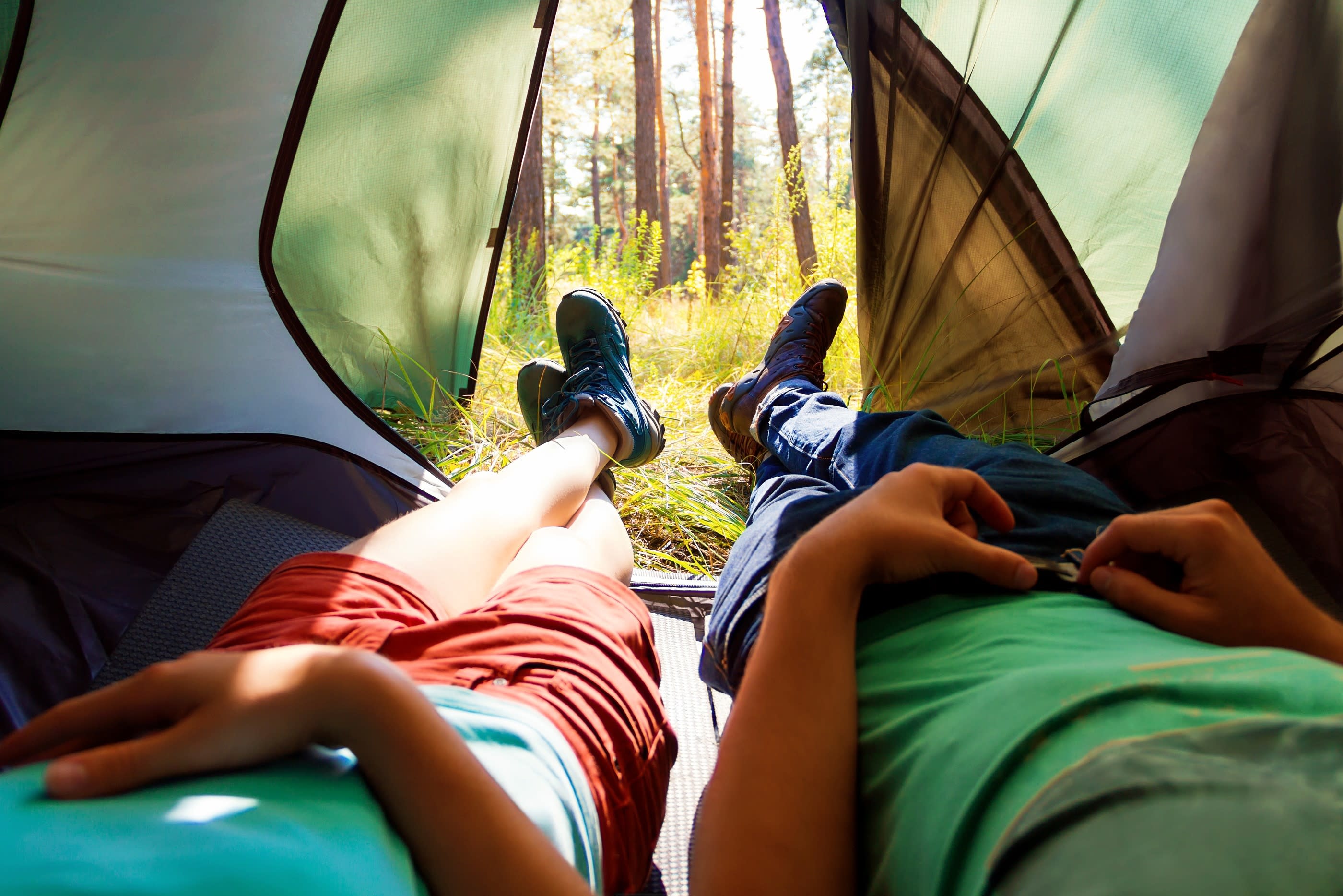 In-tent Camping