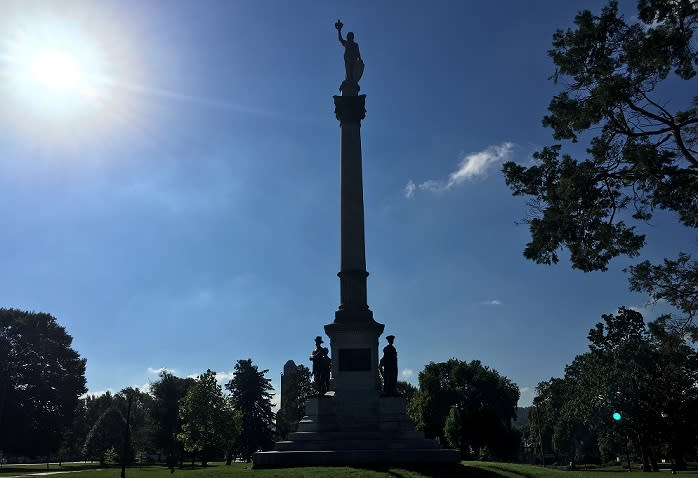 York's Penn Park was home to a Civil War hospital and a bloody event from the Revolutionary War.