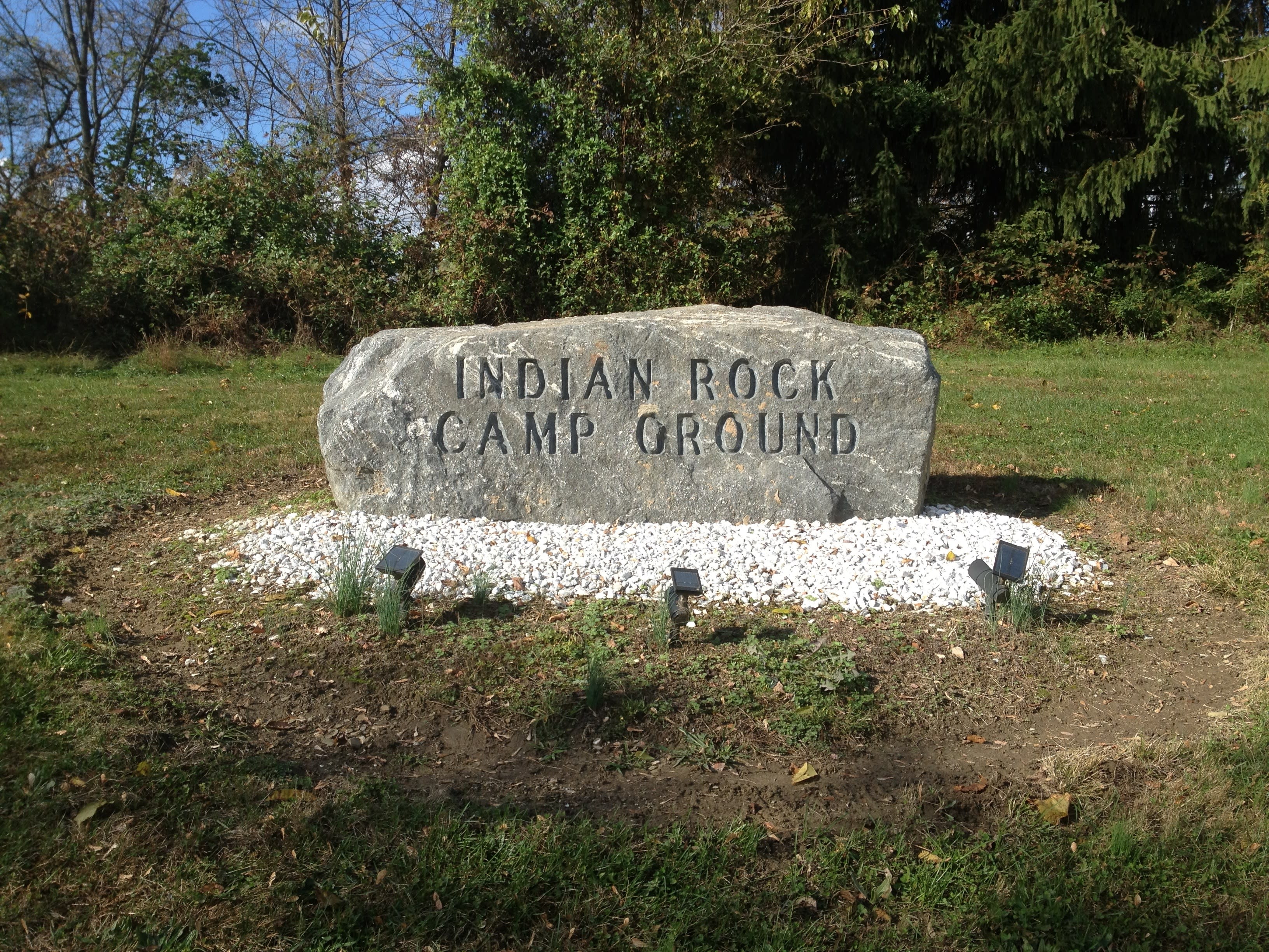 Indian Rock Campground will welcome you and your pooch.