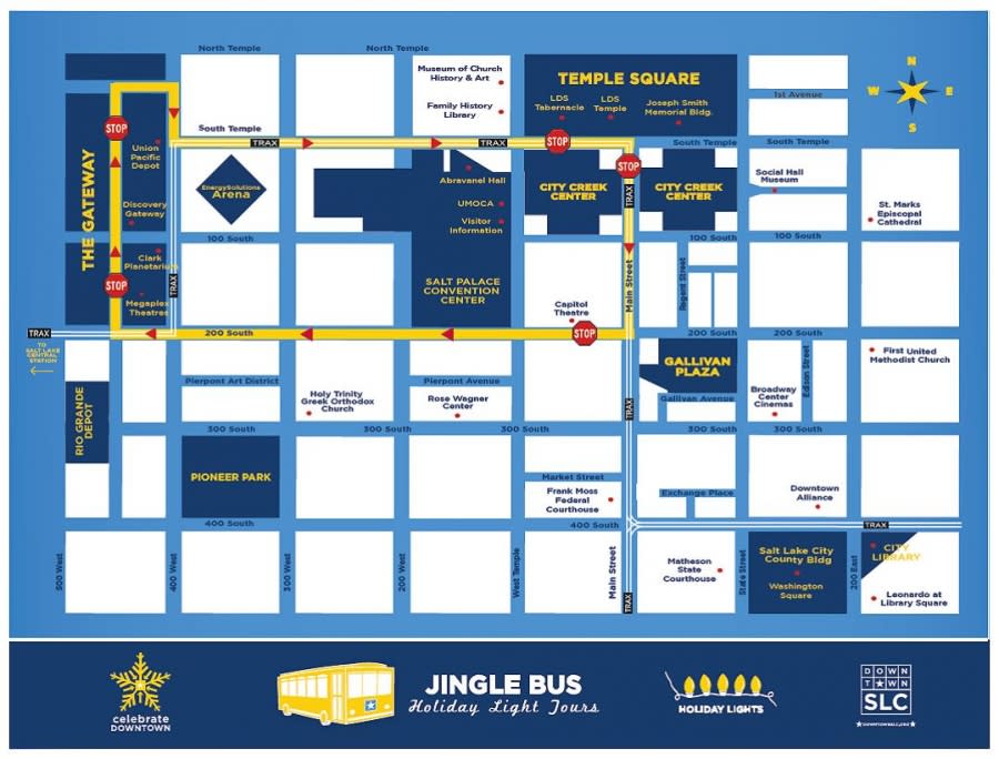 Downtown Alliance Jingle Bus