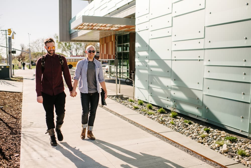 Walking through Salt Lake's Marmalade District