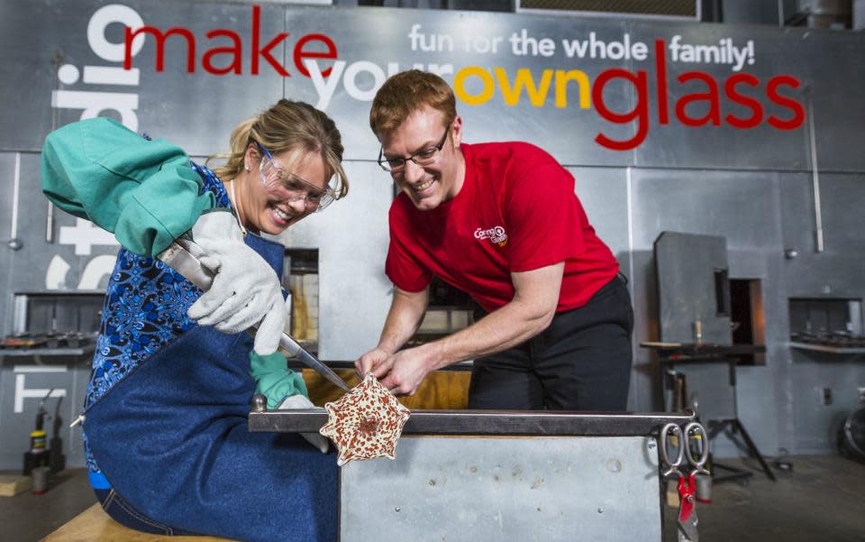 Make Your Own Glass courtesy of Corning Museum of Glass