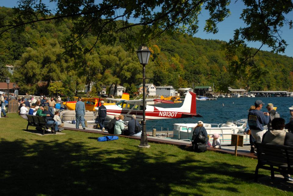 Seaplanes on Keuka Lake