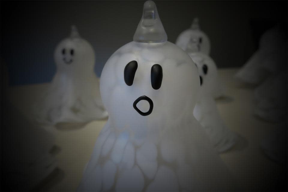 Glass ghost by Hands-on Glass Studio