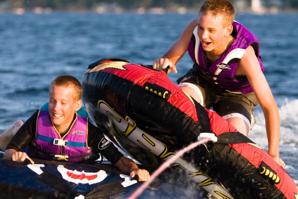 Kids Tubing courtesy of Chris Brooks