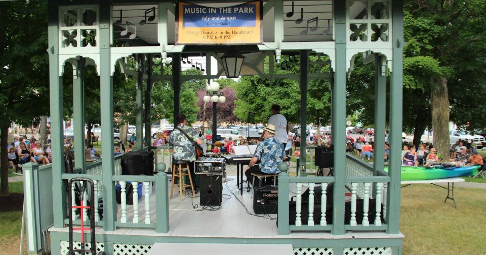 Music in the Park courtesy of the Hammondsport Chamber of Commerce