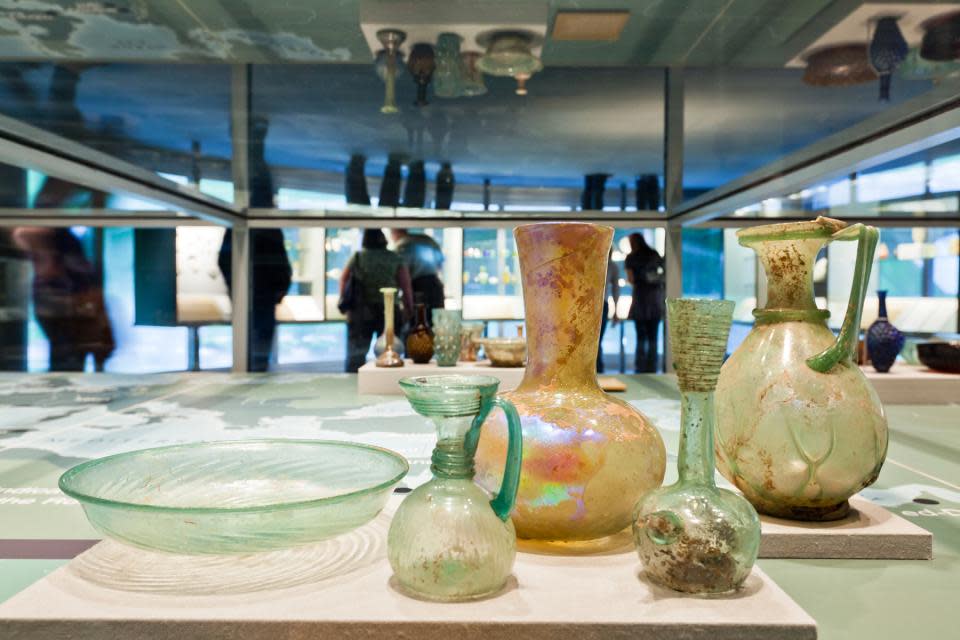 Glass Display at the Corning Museum of Glass