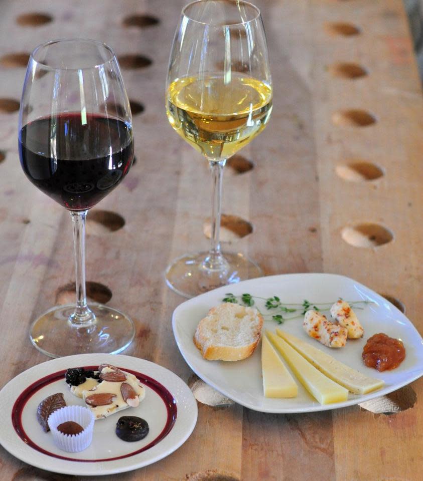 Ravines Wine Cellars Wine and Cheese