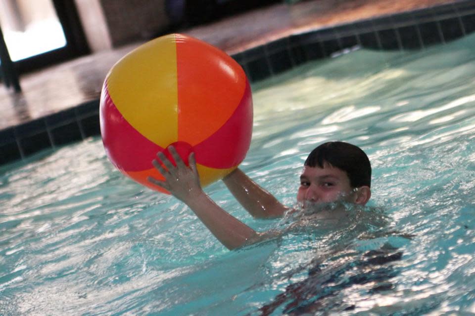 Swimming at the Radisson