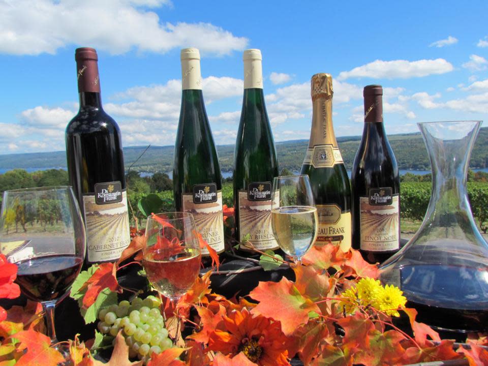 Dr. Frank signature wines