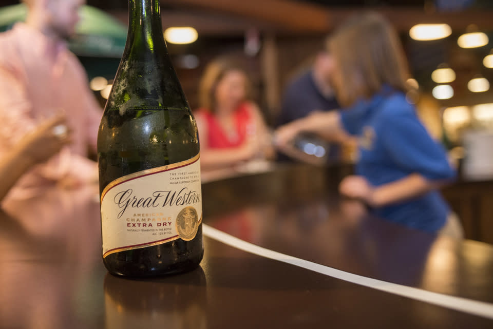 Great Western Champagne and Pleasant Valley Wine Company courtesy of Stu Gallagher