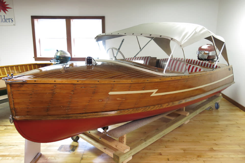 Wooden Boat at Finger Lakes Boating Museum