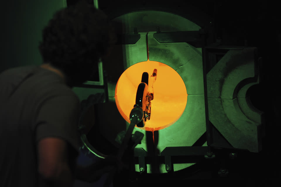 Hot Glass Oven courtesy of The Corning Museum of Glass
