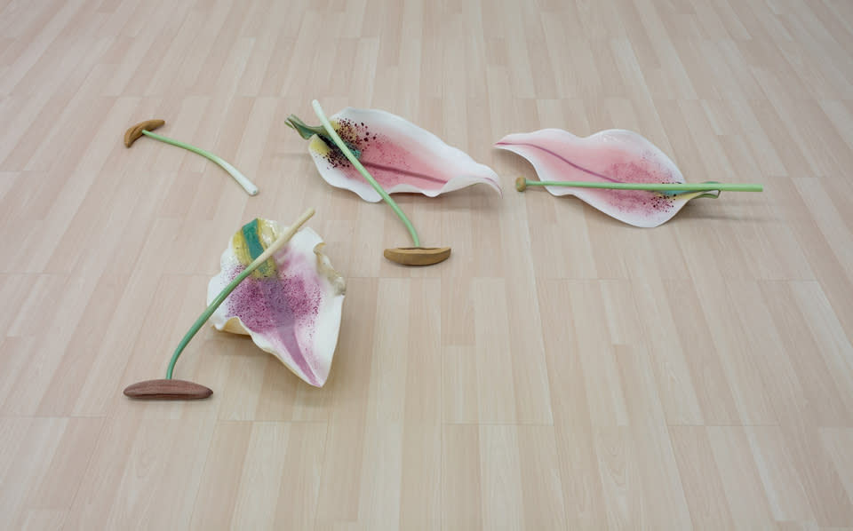 On Extreme Fragility by Anne and Patrick Poirier courtesy of The Corning Museum of Glass
