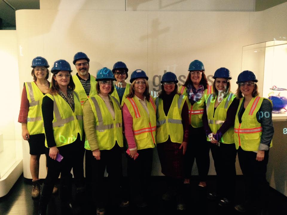 North Wing Expansion Hard Hat Tour courtesy of The Corning Museum of Glass