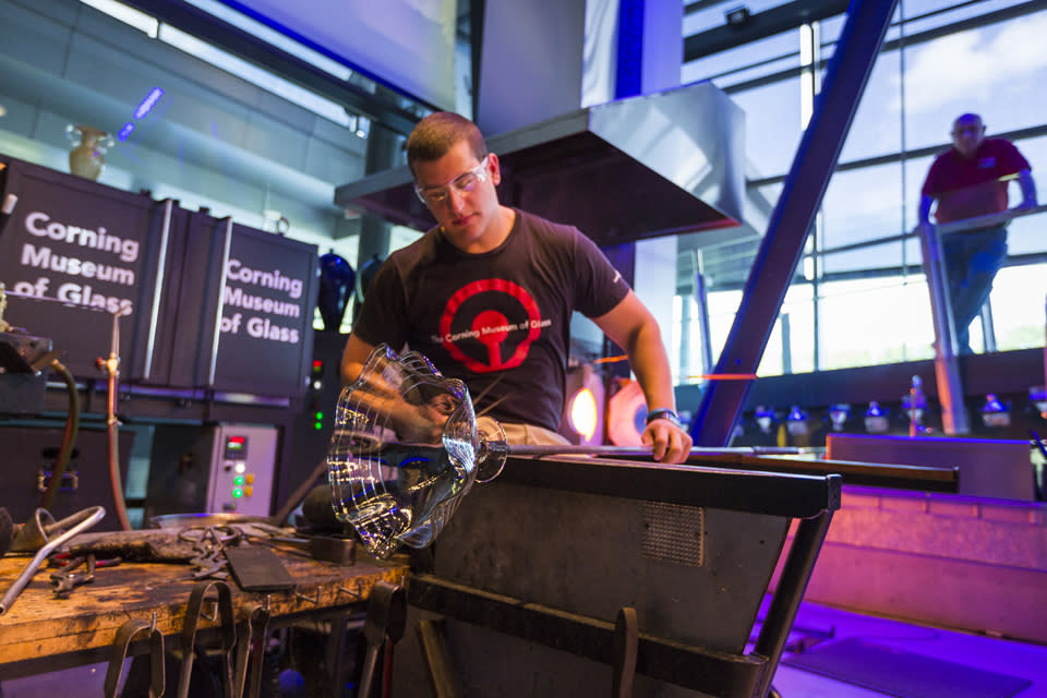 Recent Hot Glass Show courtesy of The Corning Museum of Glass