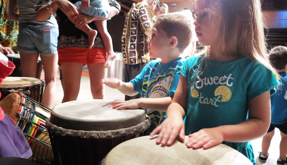 Banging the drums