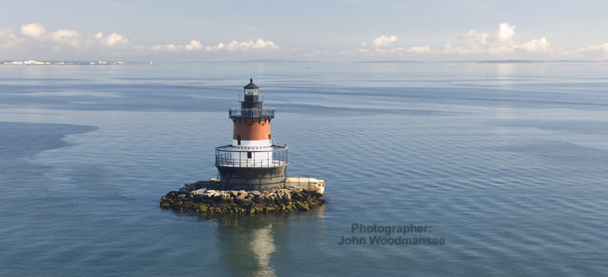 North Kingstown, Plumb Beach Lighthouse Panarama - John Woodmansee