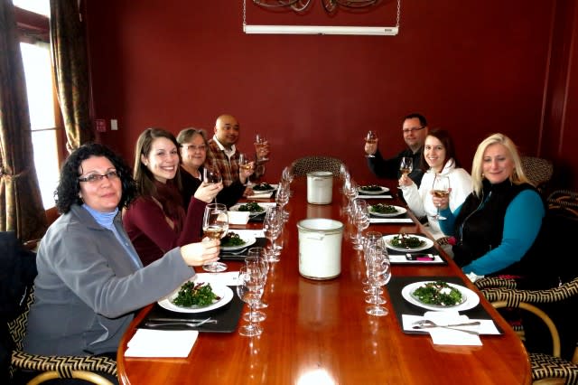 Fantastic lunch at Heron Hill Winery Fantastic lunch at Heron Hill Winery