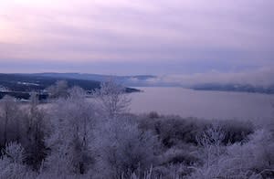 Winter Over Keuka Lake Winter Over Keuka Lake