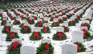 Wreaths Across America Wreaths Across America Courtesy WreathsAcrossAmerica.org