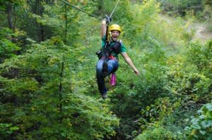ZIP LINING GIRLS' TRIP