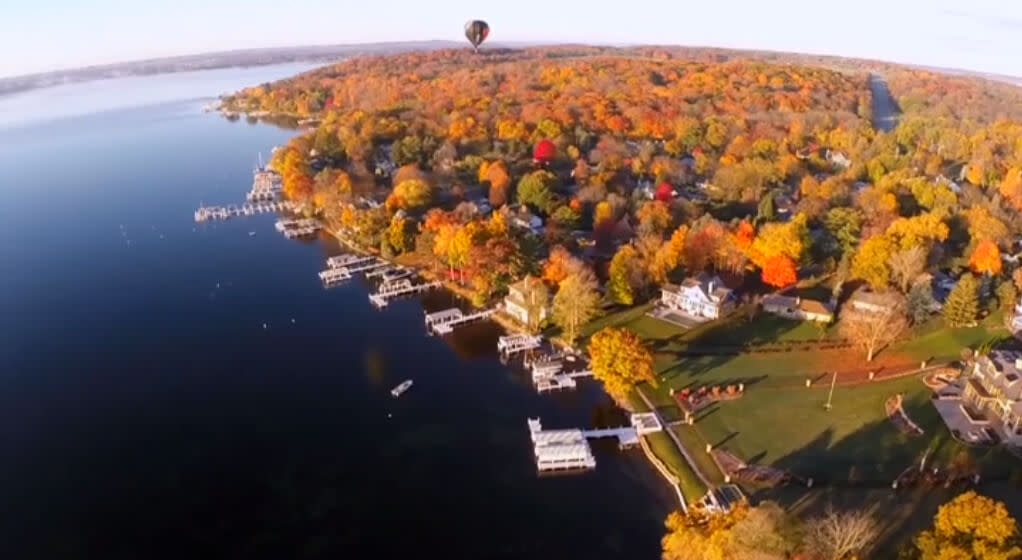 Fall Colors in Lake Geneva