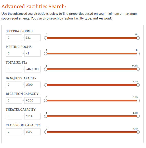 Durham Advanced Facilities Search