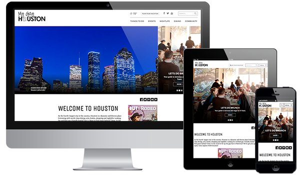 My Gay Houston Responsive Layout