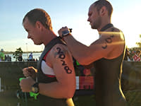 Preparing for Swim