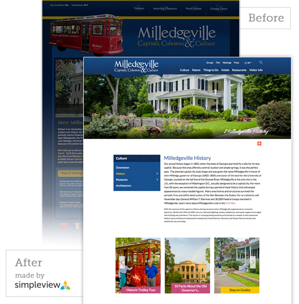 Milledgeville Before/After