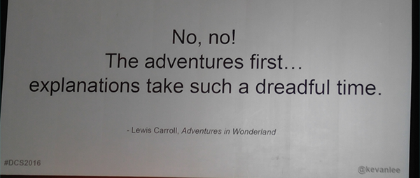 Lewis Carroll Slide