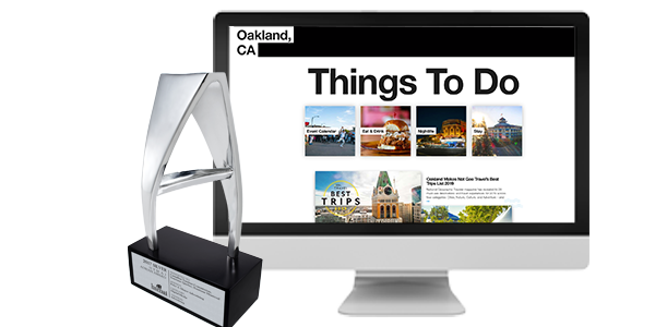 Visit Oakland won silver