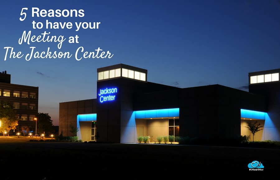 5 Reasons to Have Your Meeting at the Jackson Center