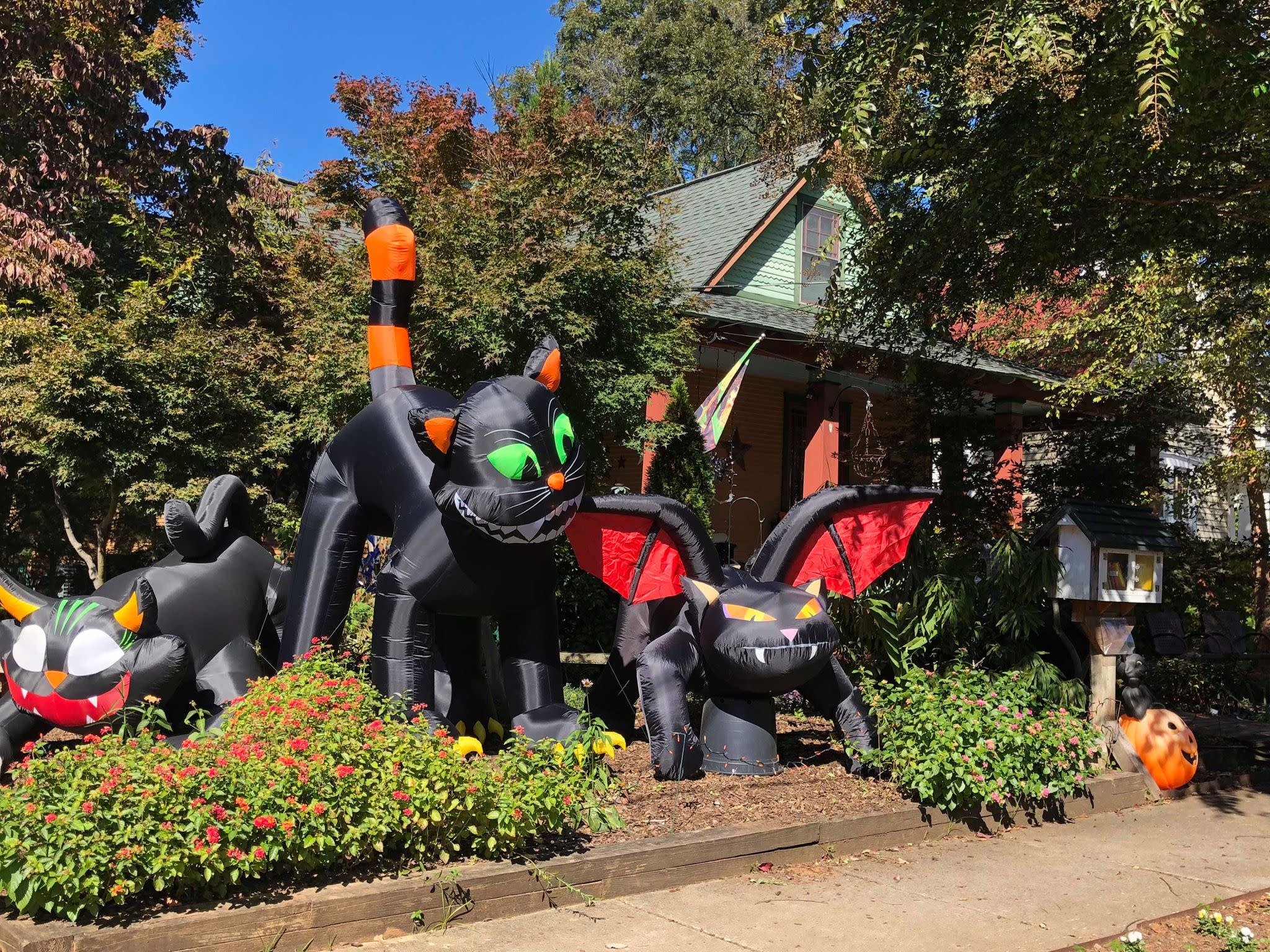 Photos of Downtown Huntsville Halloween Decorations