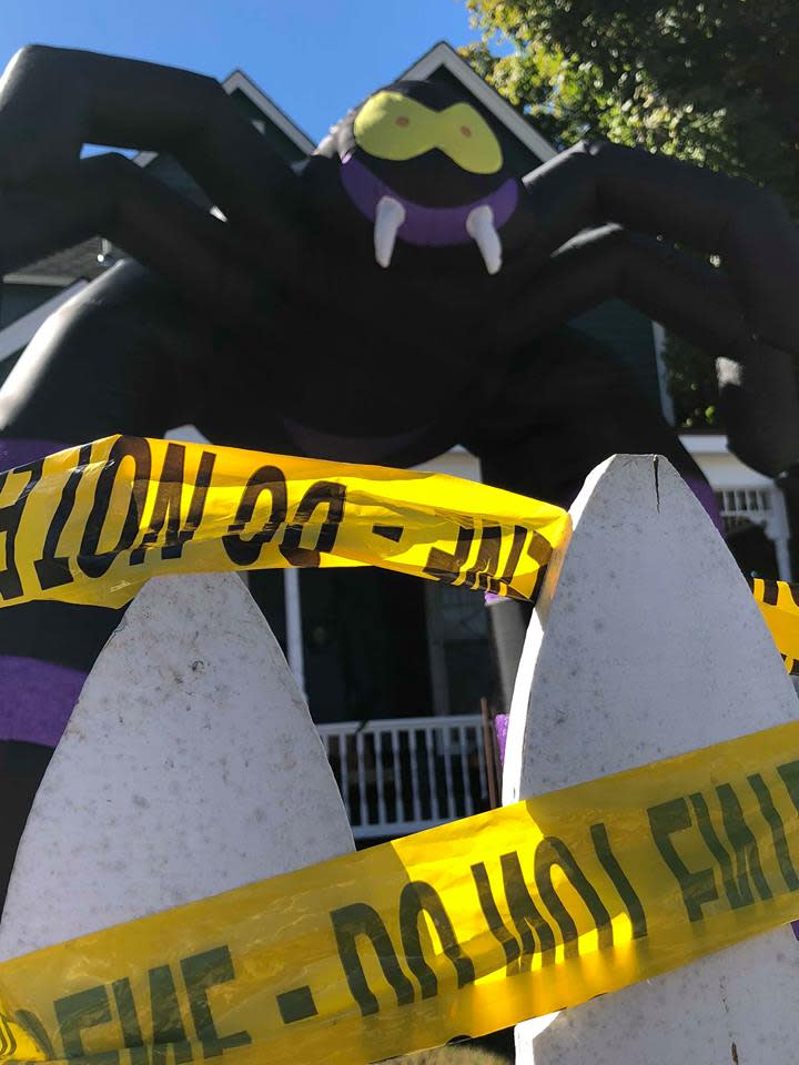 Photos of Downtown Huntsville Halloween Decorations