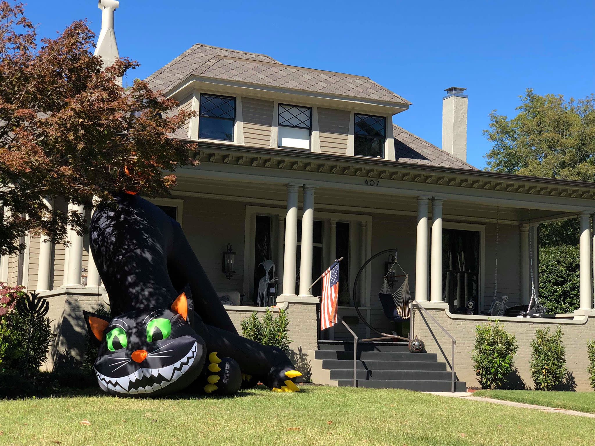 Photos of Downtown Huntsville Halloween Decorations