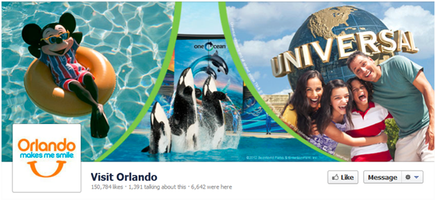 Facebook Cover Visit Orlando