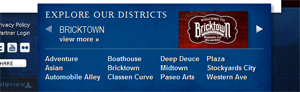 OKC site districts widget