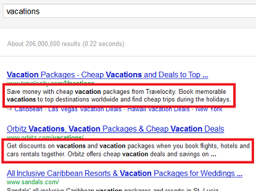 Meta Description Example Meta Description Example for SEM Post