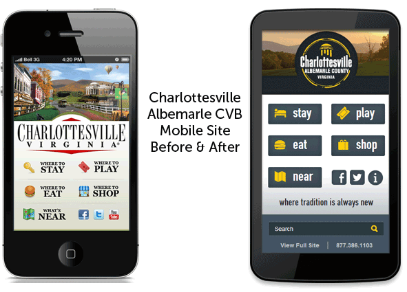 Charlottesville 2013 Mobile Before After