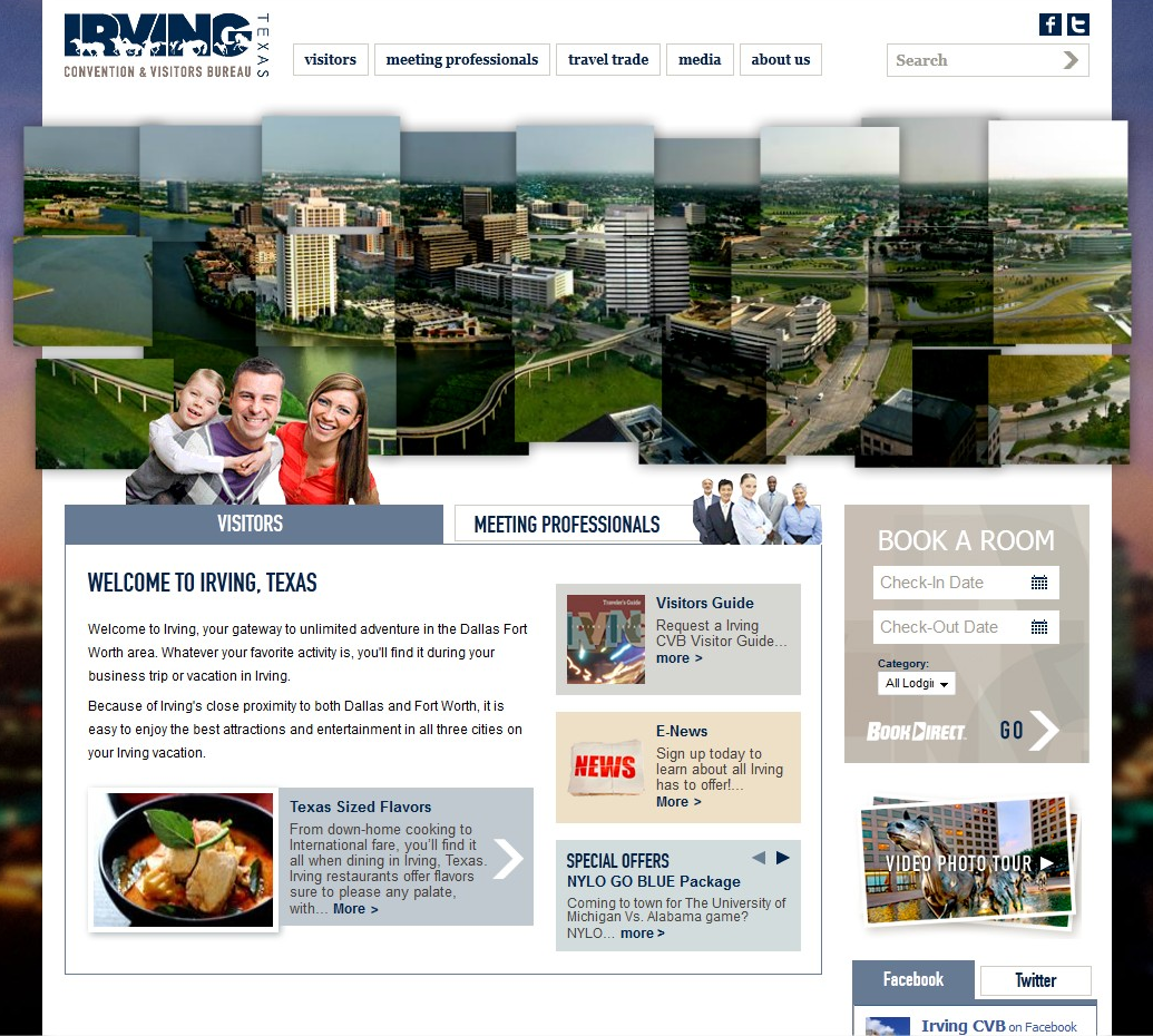Irving Texas Site Design - March 2012