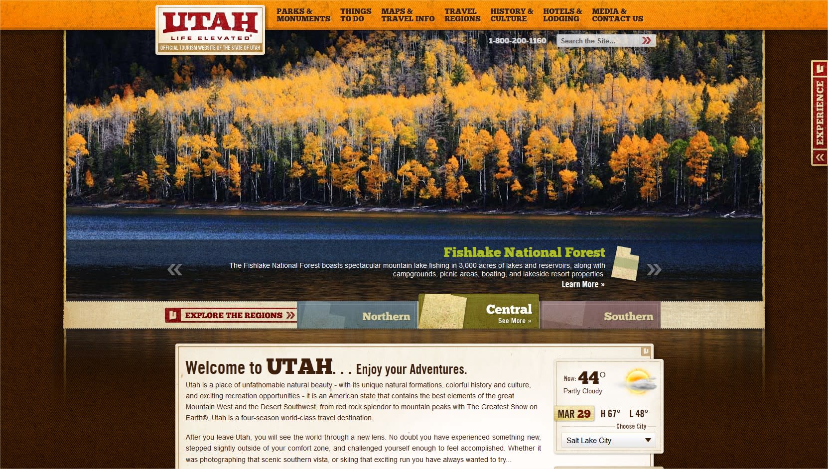 Utah Tourism Website - March 2012 - Summer Imagery