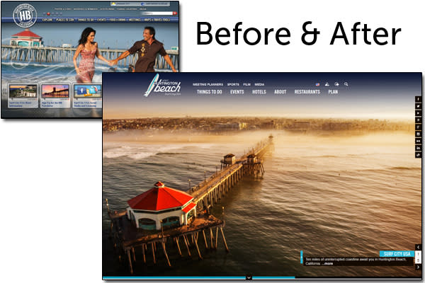 Huntington Beach Before and After