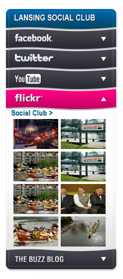 lansing social media
