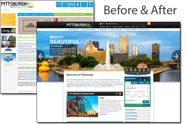 Pittsburgh Before and After