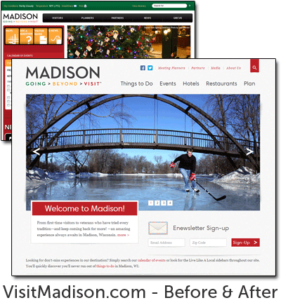 Madison 2013 Before and After